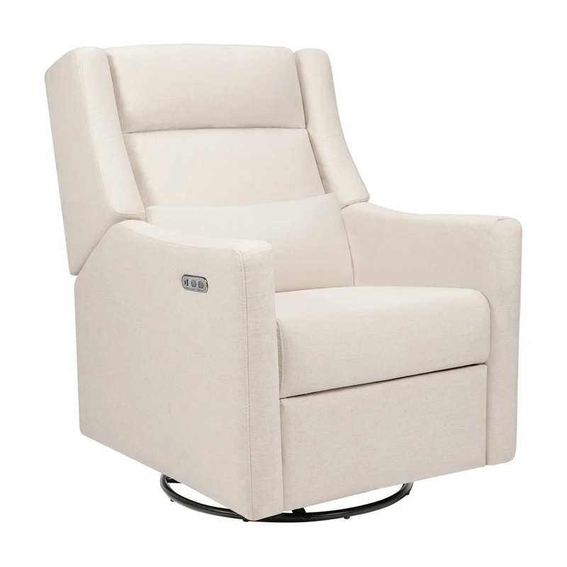 Babyletto Kiwi Plus Power Recliner Performance Beach Eco-Weave