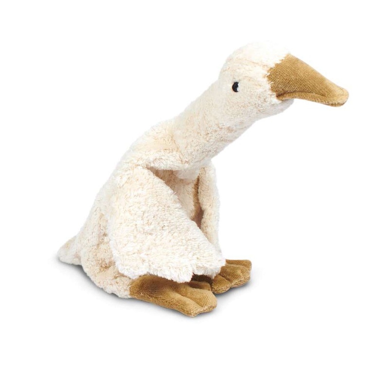 Cuddly Animal Goose/White Small
