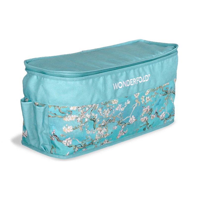 Wonderfold W4 Elite/Luxe Rear Basket Fabric – Van Gogh Almond Blossoms