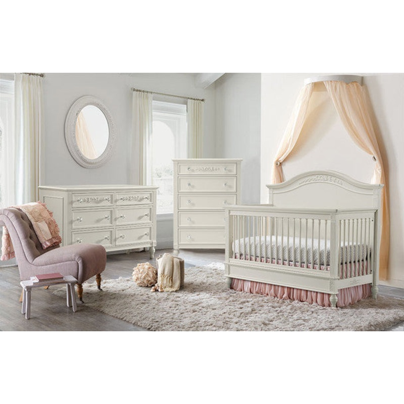 Stella Baby and Child Arya 3 Piece Nursery Set in Parchment
