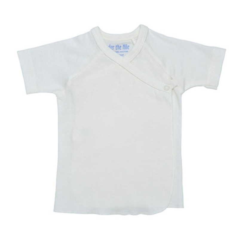 Under The Nile Short Sleeve T-Shirt – Off White 3-6 months