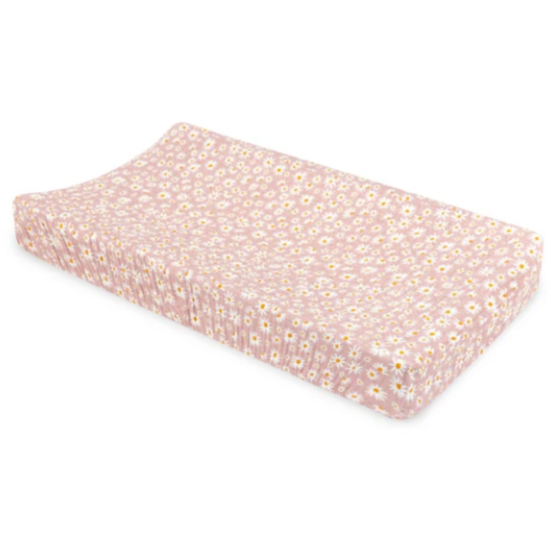 Babyletto Quilted Changing Pad Cover Burnt Sienna