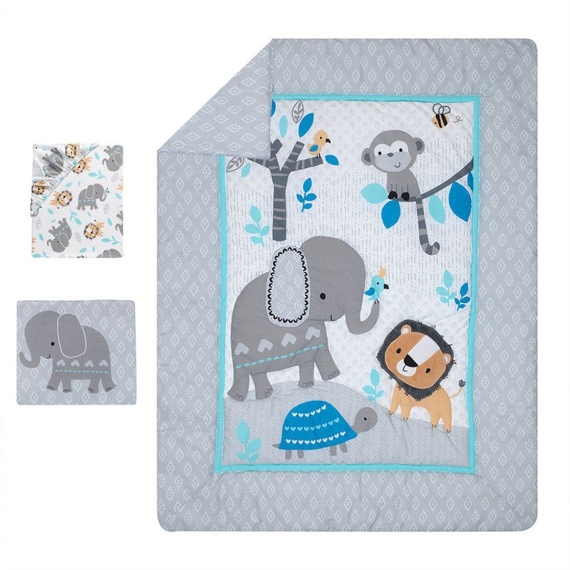 Bedtime Originals Jungle Fun 3-Piece Bedding Set