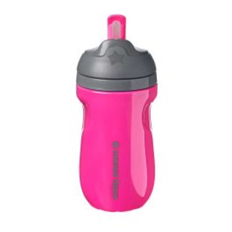 Insulated Non-Spill Straw Cup