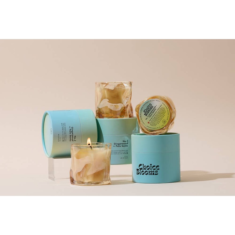 No. 2 Gingerwood + Palo Santo Candle
