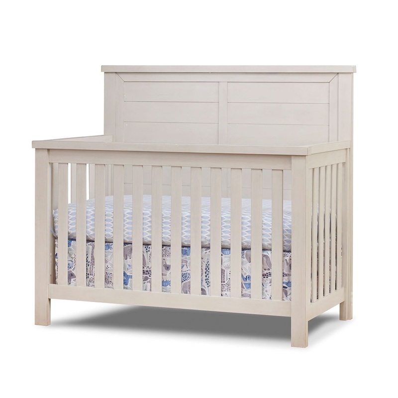 Sorelle Farmhouse 4 In 1 Crib in Chocolate Bisque