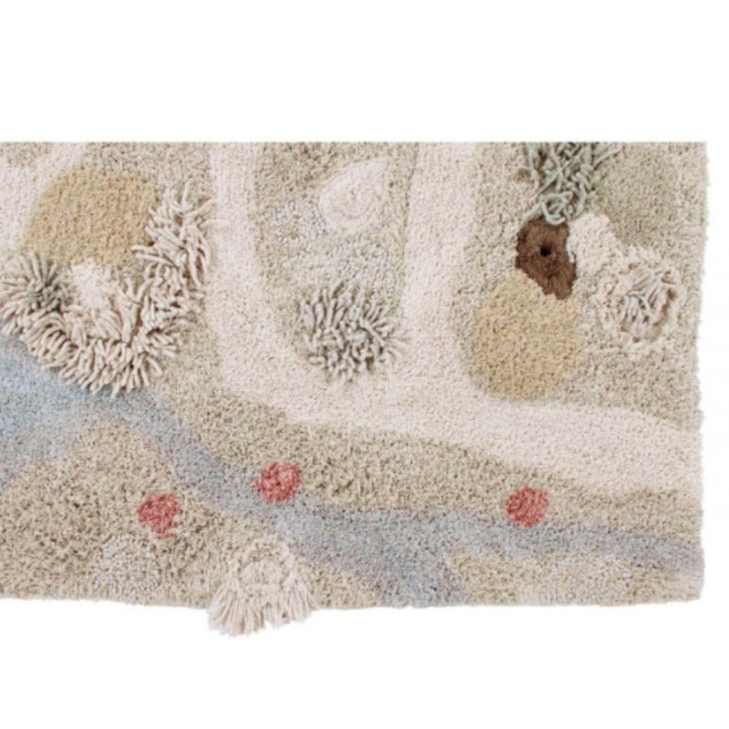 Washable Play Rug Path of Nature