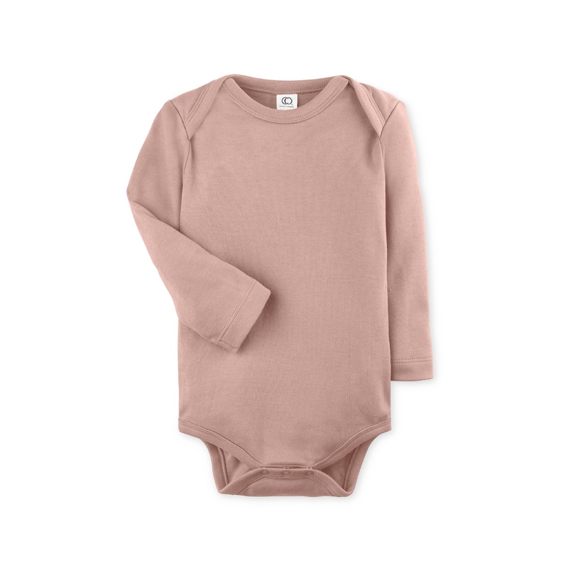 Long Sleeve Blush: 0-3M