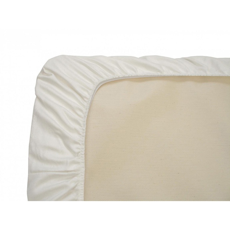 Naturepedic Crib Sheet – White Sateen
