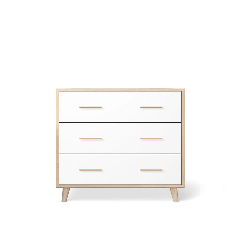 Romina New York Single Dresser Solid White Solid White