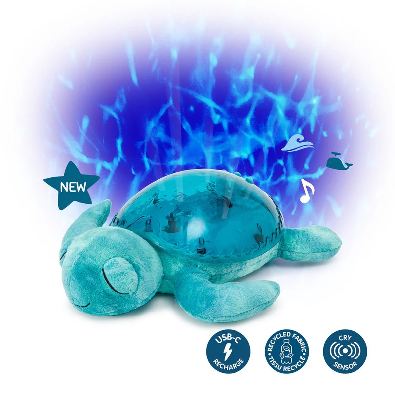 Cloud B – Tranquil Turtle – Soothing white noise and projector nightlight (Aqua)