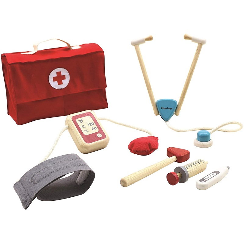 Dr. Set with Wooden Stethoscope