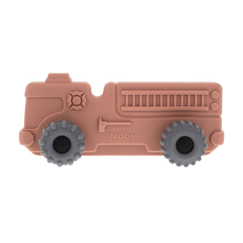 Silicone Vehicle Teether Toy | Fire Engine
