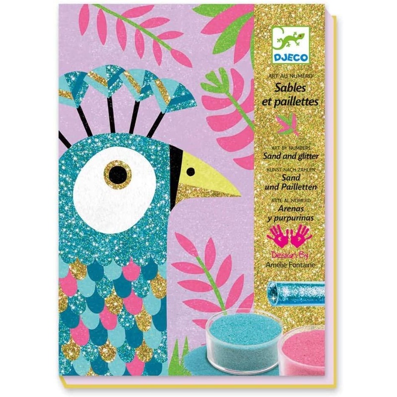 Colored birds dazzling birds kit