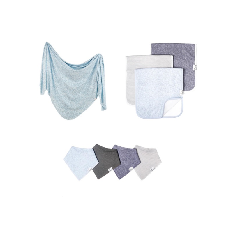 Copper Pearl – Lennon Collection Baby Bandana Bibs