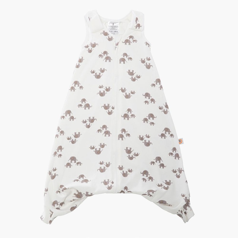 Ergobaby On The Move Sleep Bag (6in18 M) TOG 1.0 in Elephant