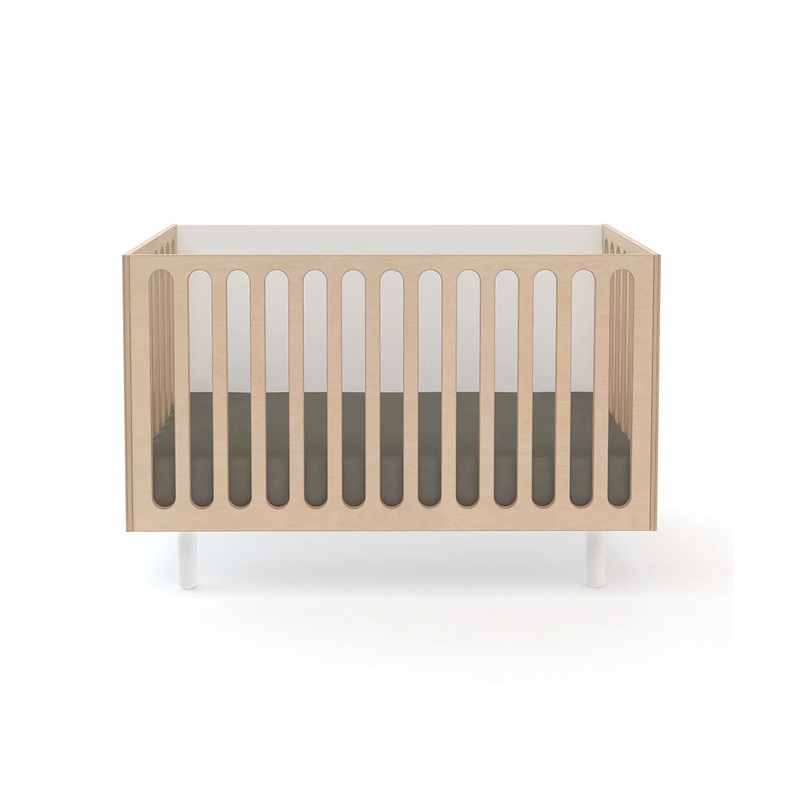 Fawn 2-in-1 Crib System – Oeuf White/Birch