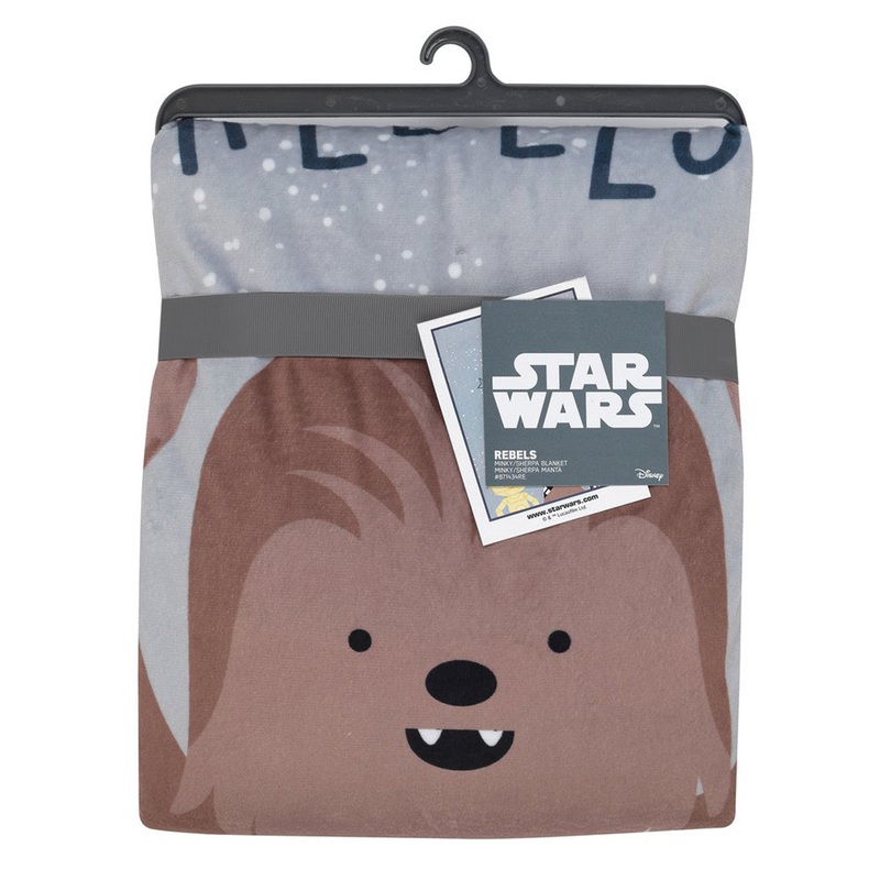 Lambs & Ivy Star Wars Rebels Sherpa Blanket