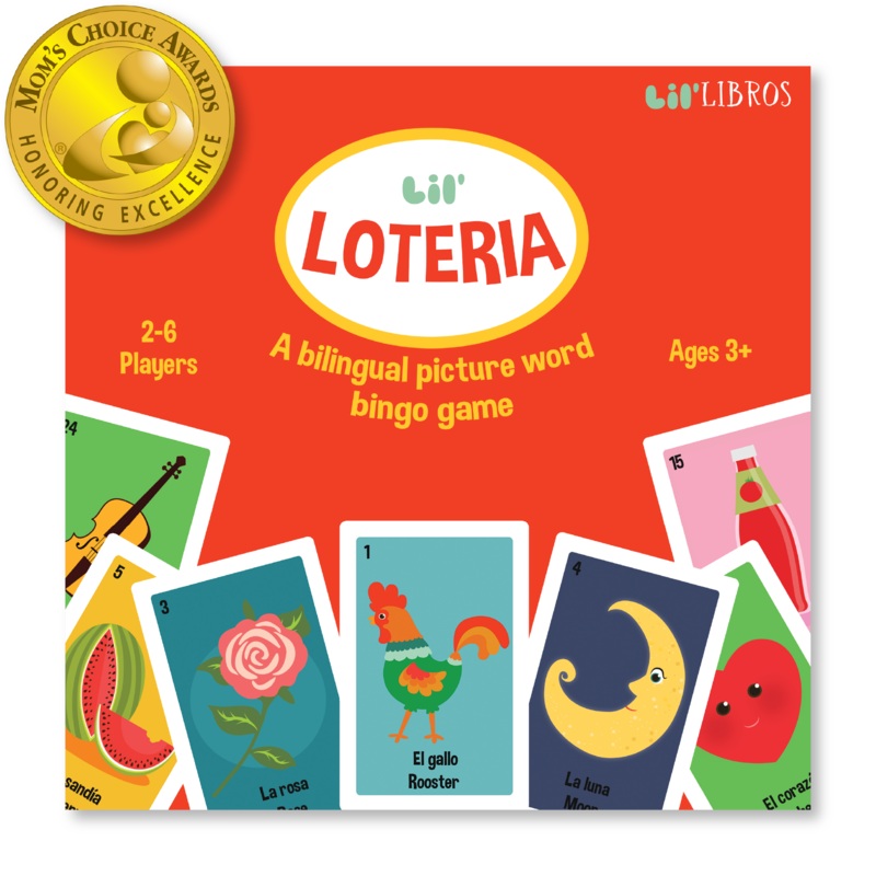 Lil Loteria: A Bilingual Picture Word Bingo Game (Bilingual: English and Spanish)
