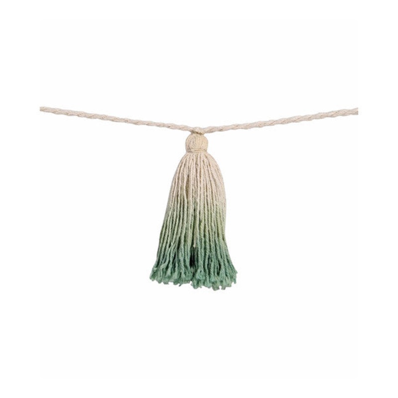 Lorena Canals Pom Pom Garland Tie-Dye Green