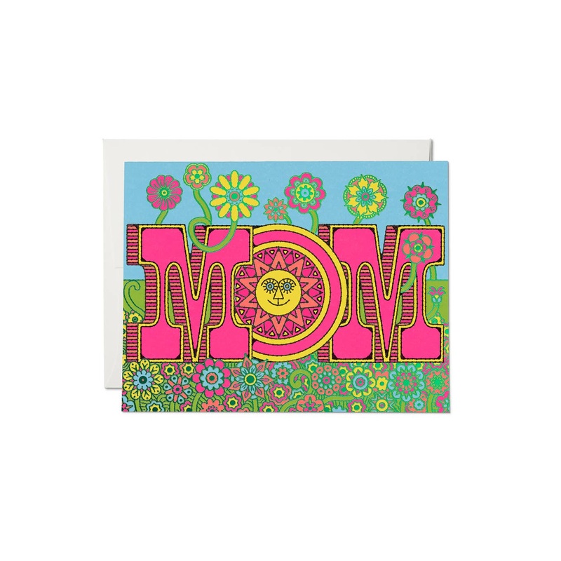 Mom Blooms Mother’s Day greeting card