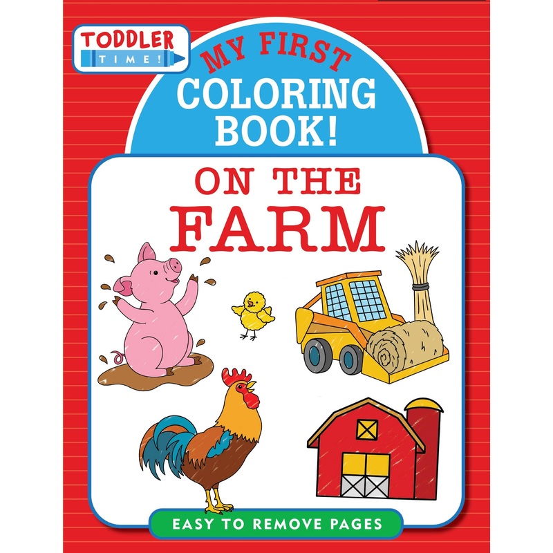 My First Coloring Book! On the Farm