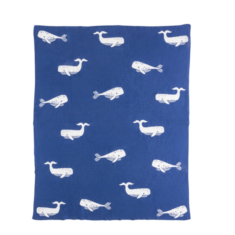 Whale Baby Blanket