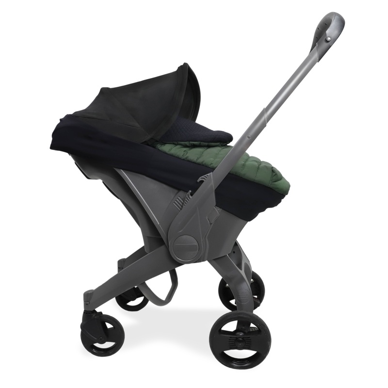 Winter Car Seat Cover – Dark Green Dark Green