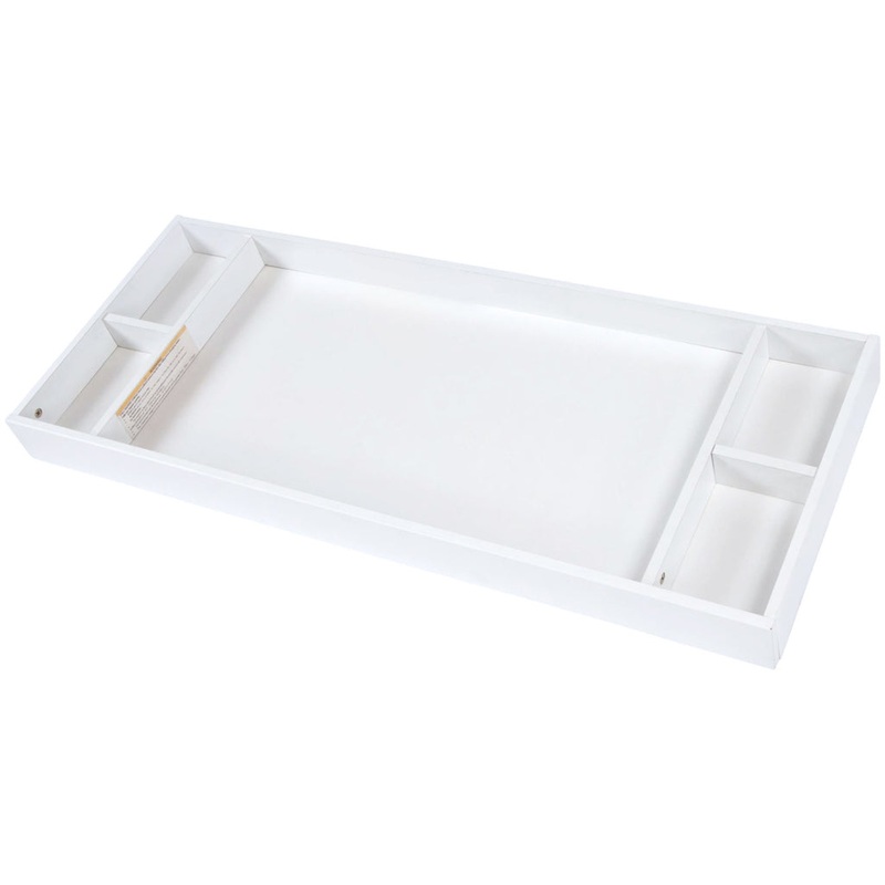 48″ Standard Changing Tray | White