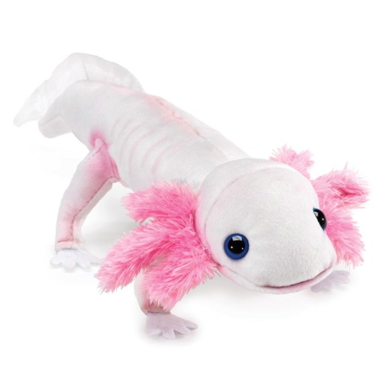 Axolotl Hand Puppet