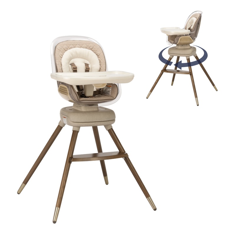 Kiskadee 360 Rotating High Chair Natural Heritage