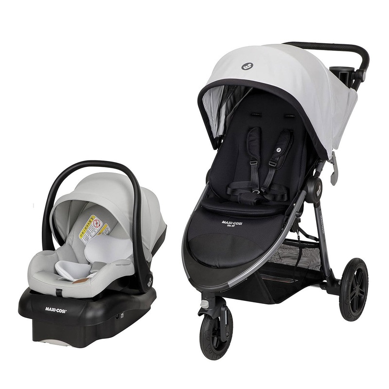 Maxi Cosi Gia XP Luxe 3-Wheel Travel System Midnight Moon