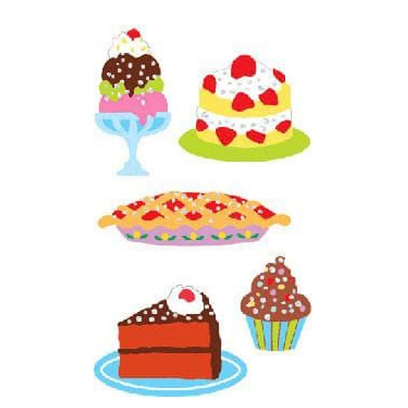 Mrs. Grossman’s Strip of Just Desserts Stickers