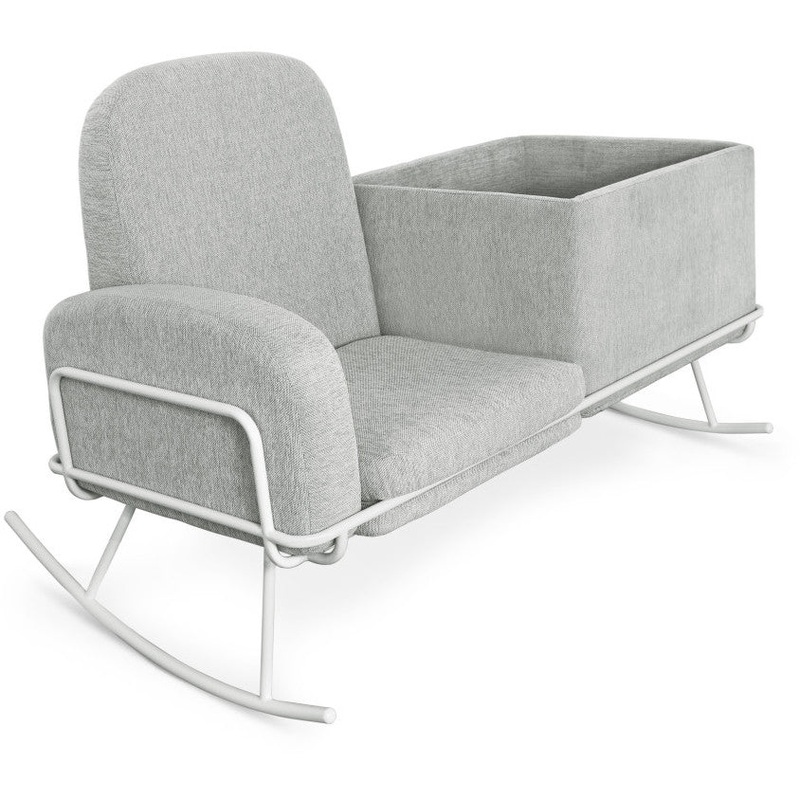 Nursery Works Ami Rocker Light Grey