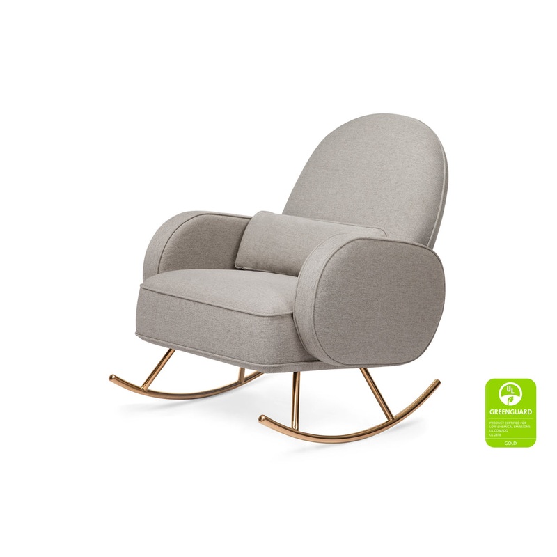 Nursery Works Compass Rocker Grey Eco-Weave