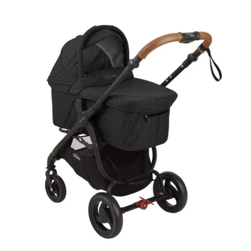 Valco Trend Ultra Bassinet In Night Black