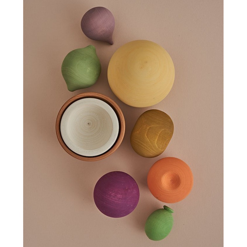 Wooden Fruit Set V2