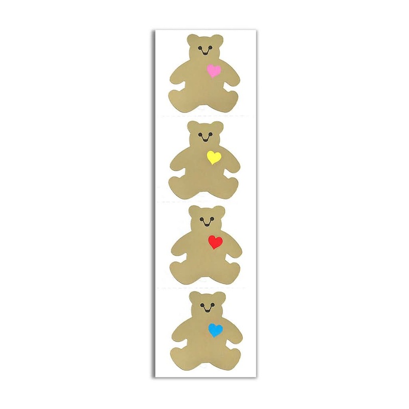 Mrs. Grossman’s Strip of Gold Classic Bear Stickers