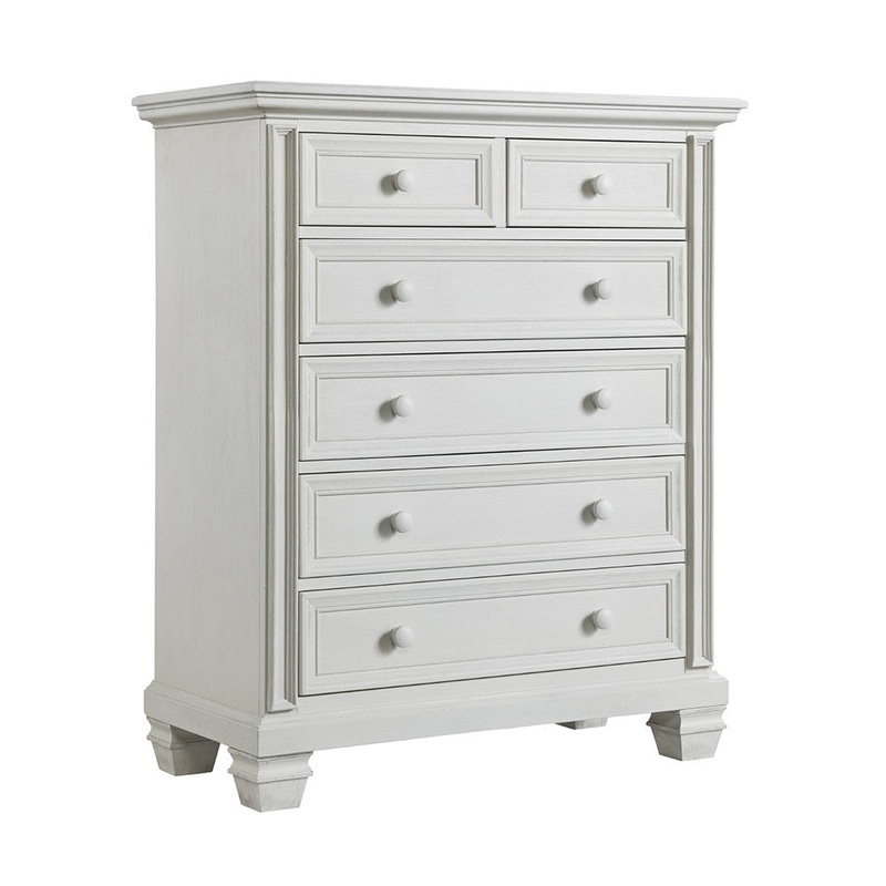 Soho Baby Richmond 6 Drawer Chest Oyster White