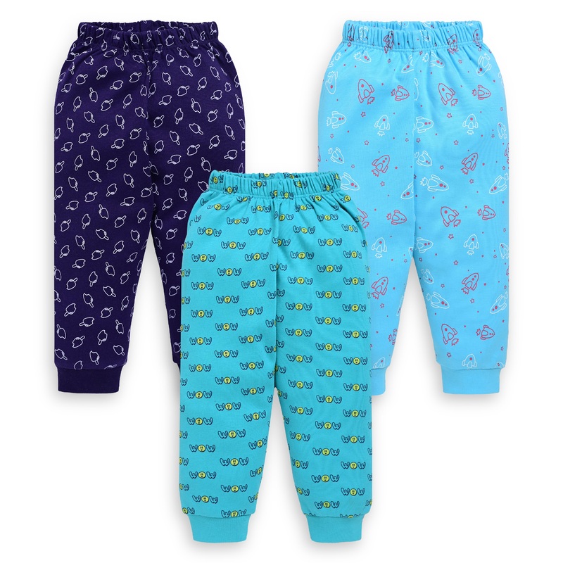 Baby Boys 100% Cotton Pyjama Sets Pack Of 3 M – 3 to 6 Months