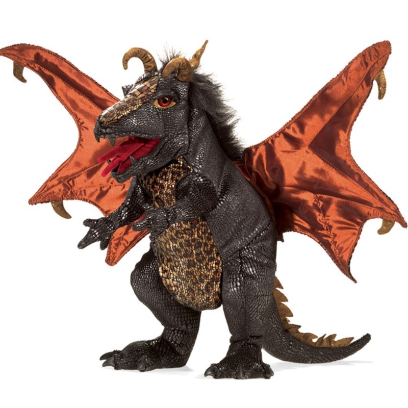 Black Dragon Puppet