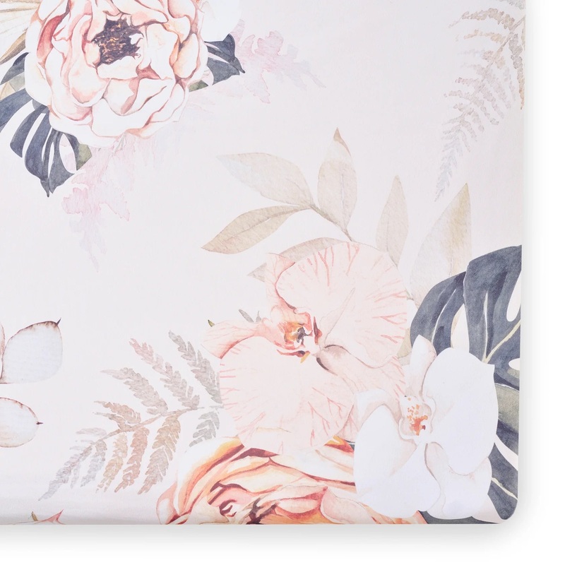 Oilo Vintage Bloom Crib Sheet