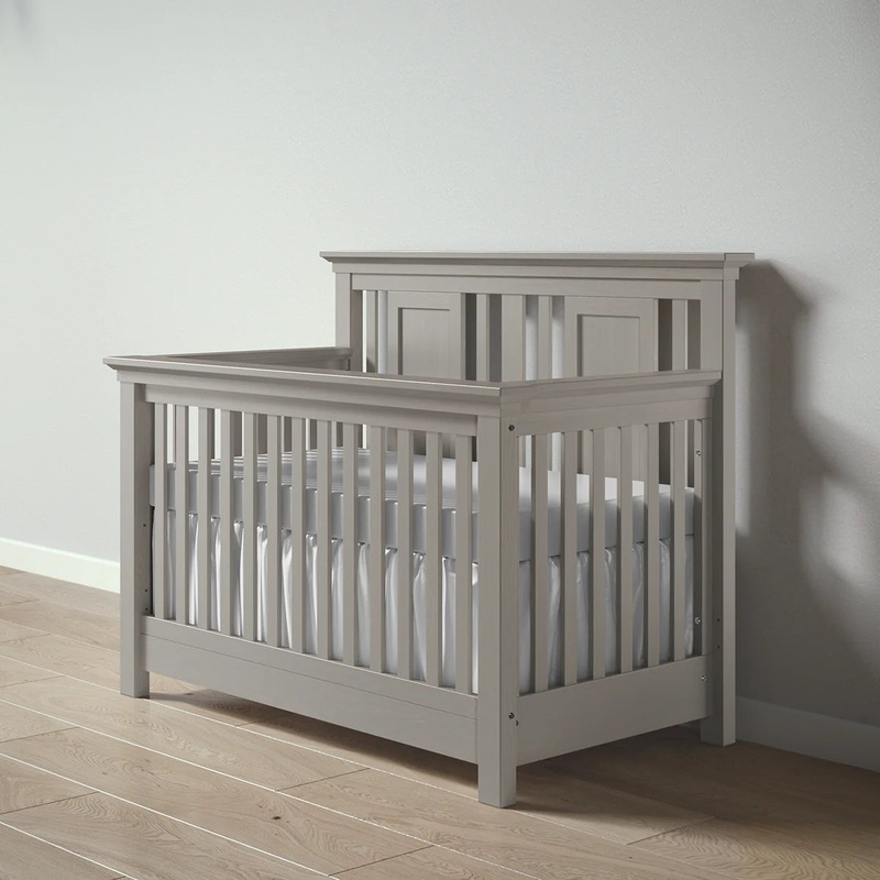 Romina Karisma Convertible Crib (Open Back) Albero Puro