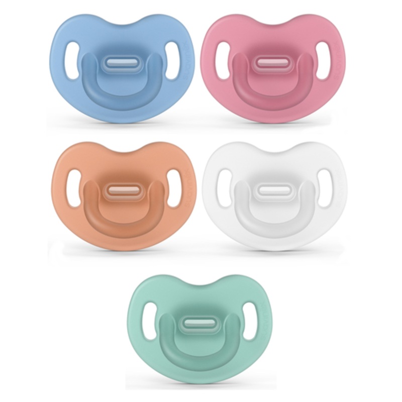 Smoothie soother (all silicone) anatomical teat 6-18m