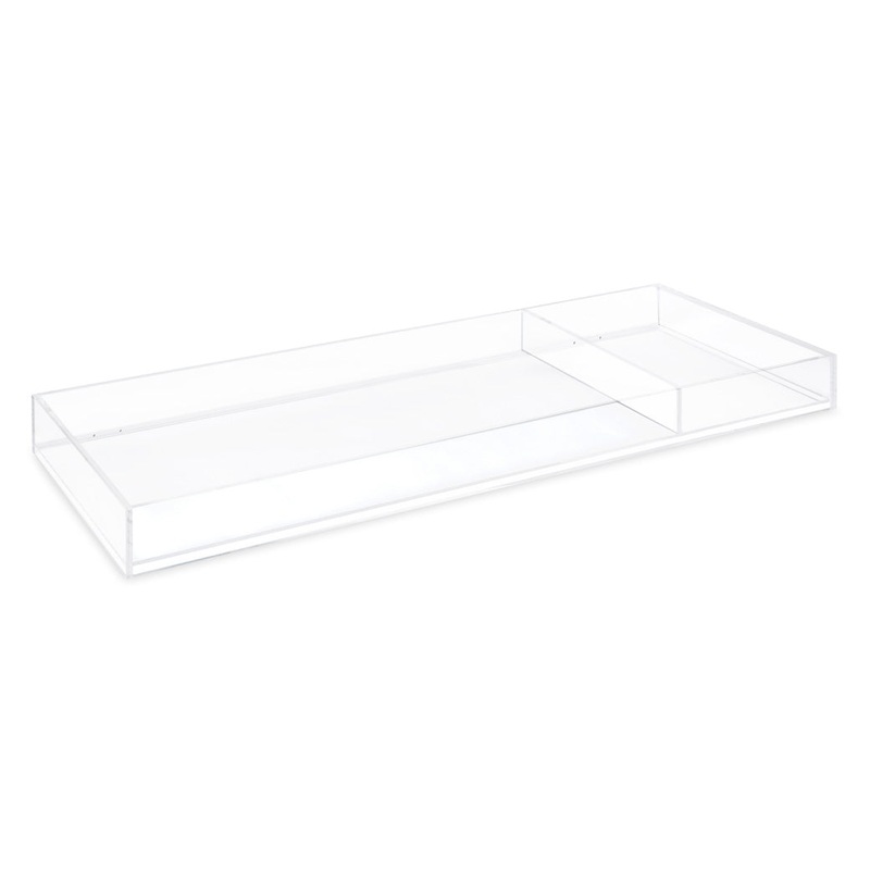 Acrylic Changing Tray Clear Acrylic