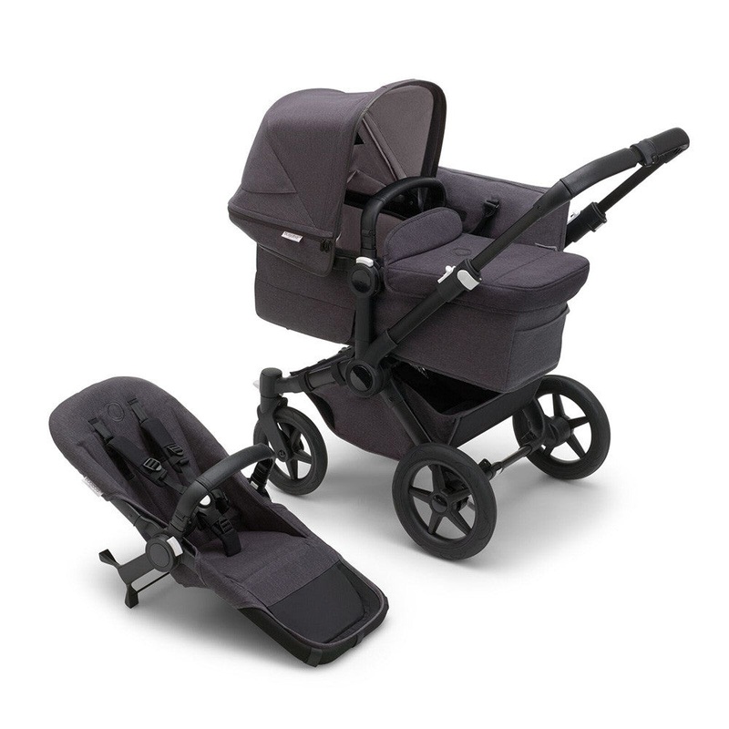 Bugaboo Donkey 5 Mono Complete Midnight Black
