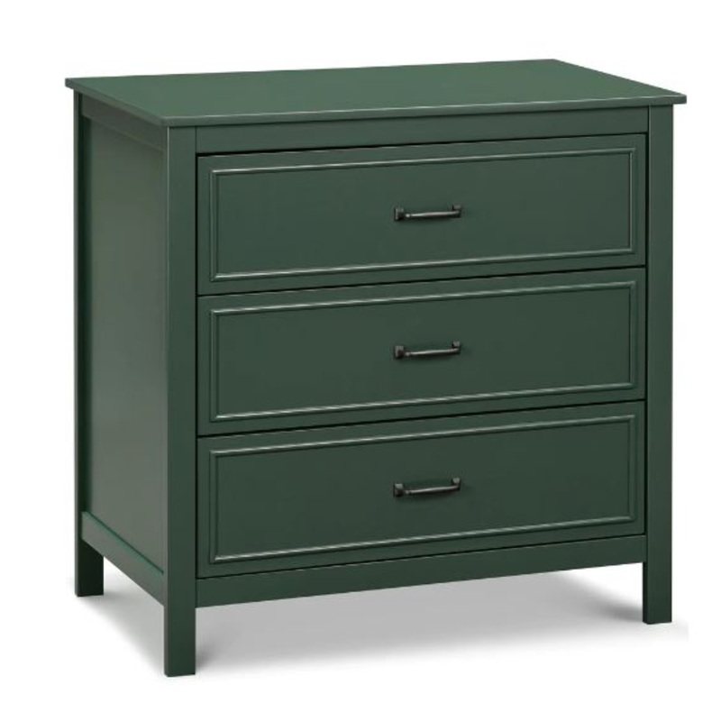 Davinci Charlie 3-Drawer Dresser Grey