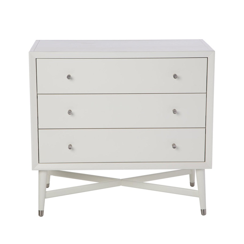 DwellStudio Mid-Century Dresser French White