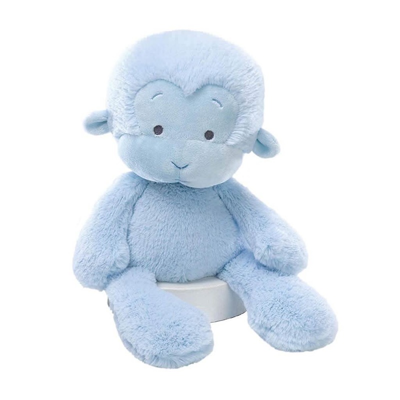 Gund Baby Meme Monkey 14 Inch Small Plush – Blue
