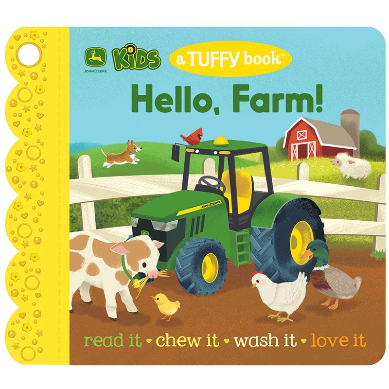 Hello Farm! (A Tuffy Teether Indestructible Book)